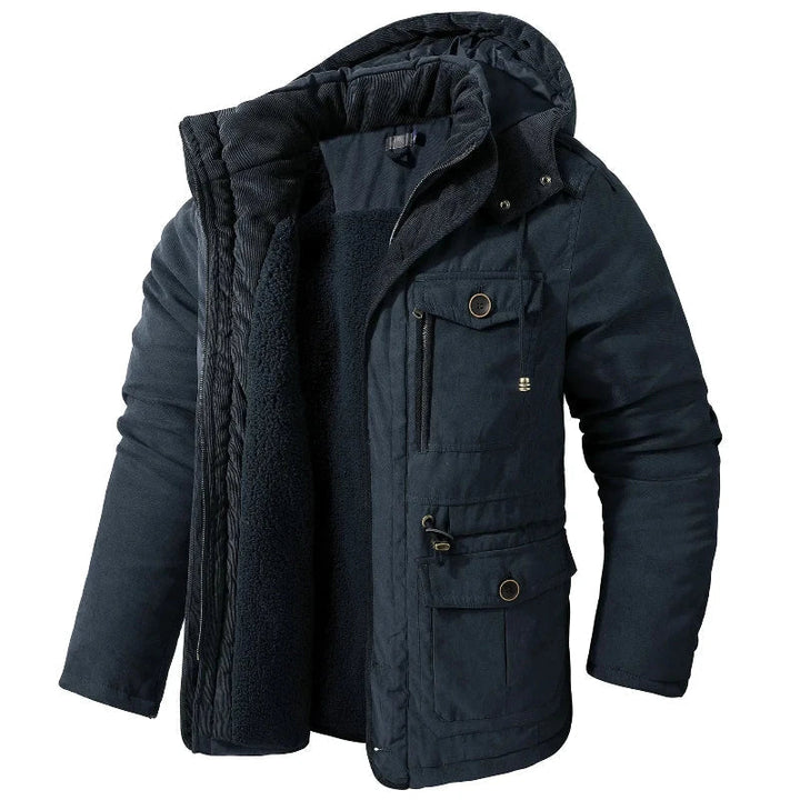 Jonquil | Reliable Fleece-Lined Hooded Jacket for Men