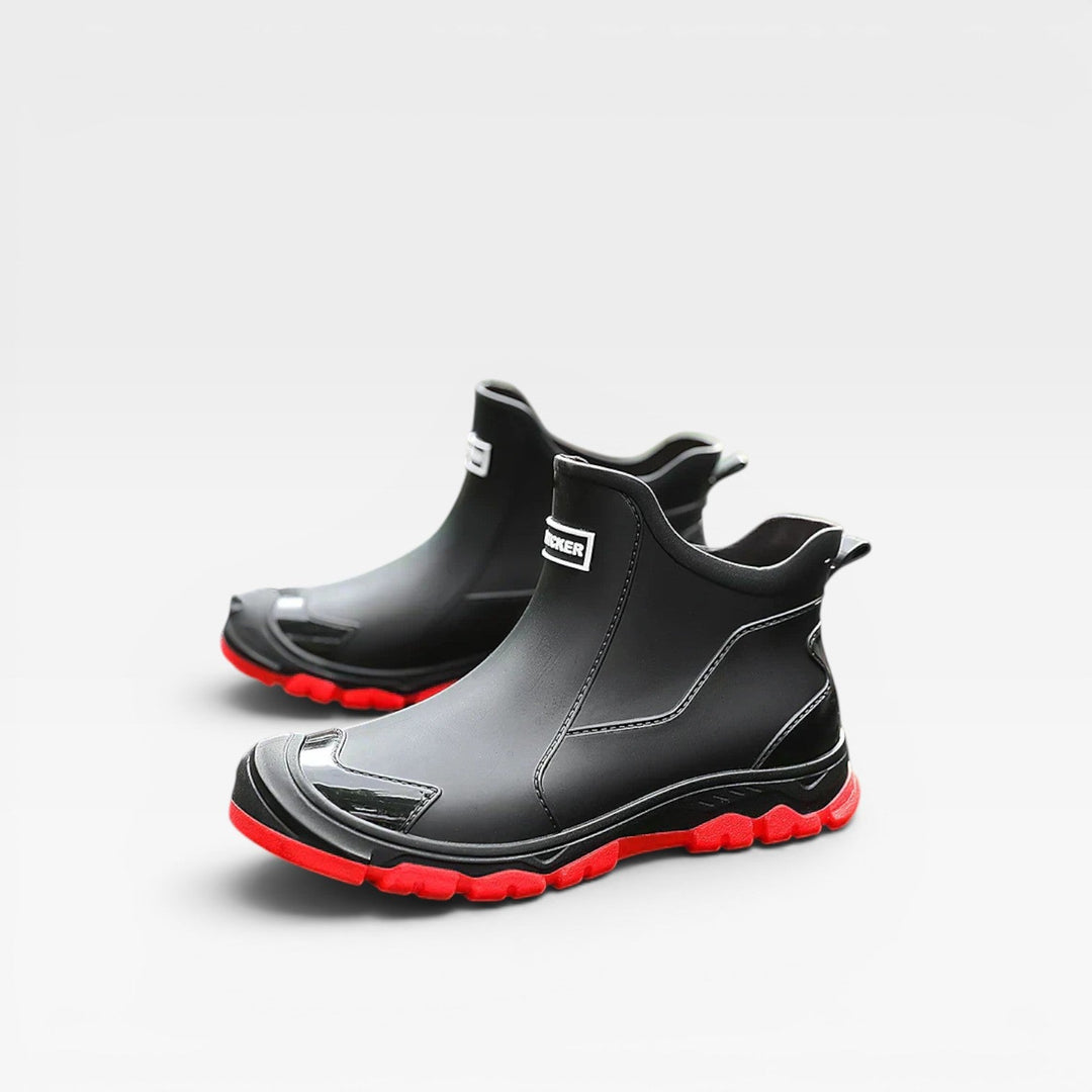 Arden | Bold Slip On Rugged Sole Ankle Boots