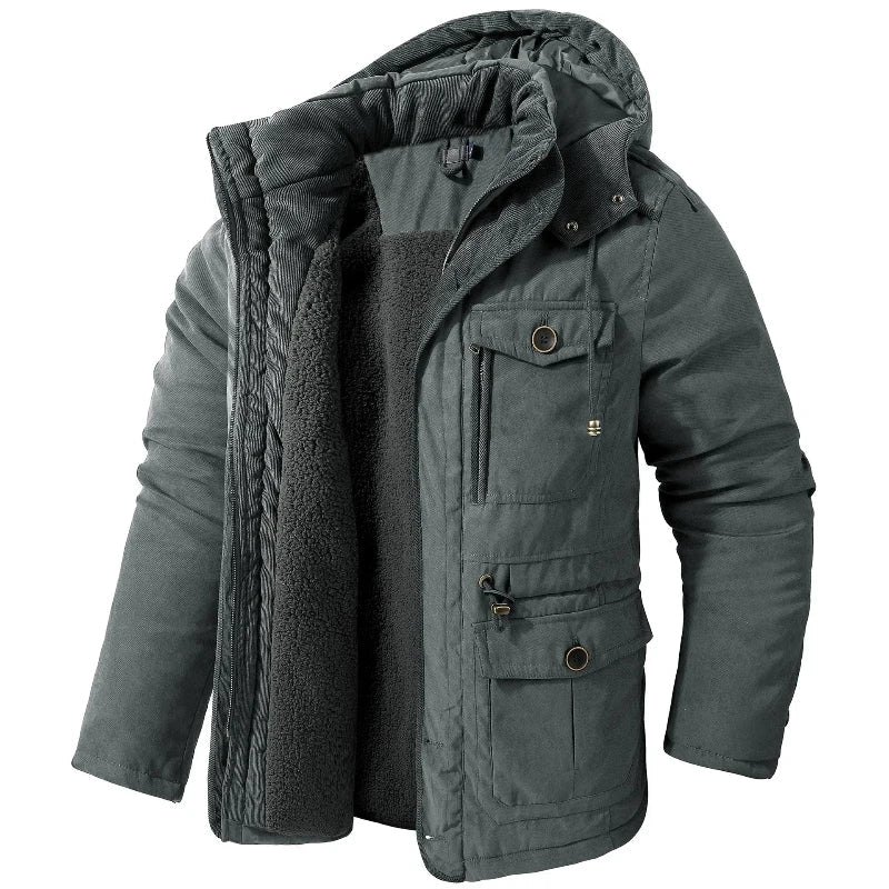 Jonquil | Reliable Fleece-Lined Hooded Jacket for Men