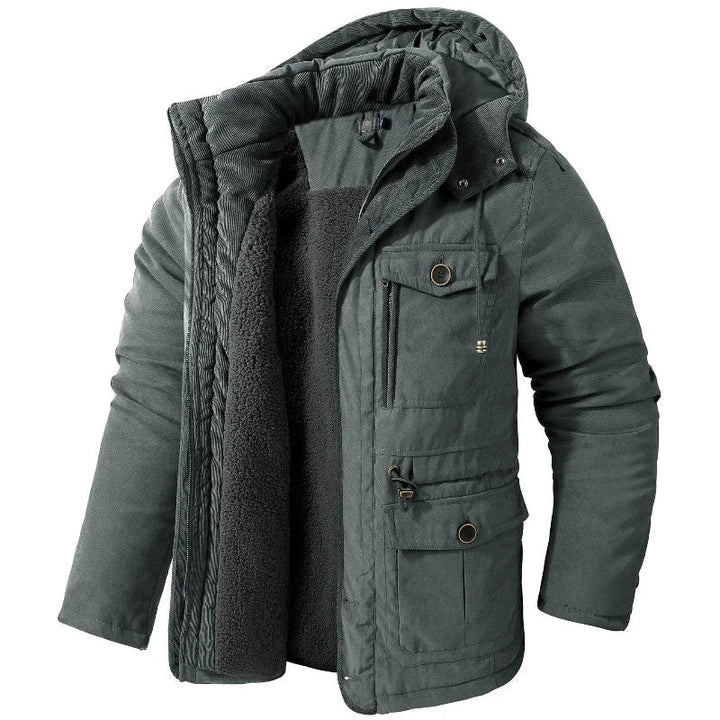 Jonquil | Reliable Fleece-Lined Hooded Jacket for Men