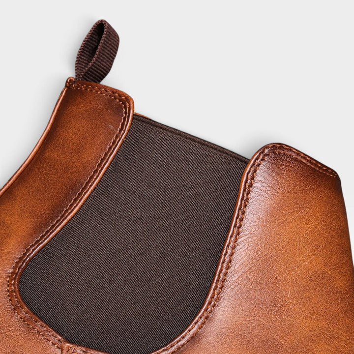 Beau | Timeless Leather Chelsea Ankle Boots
