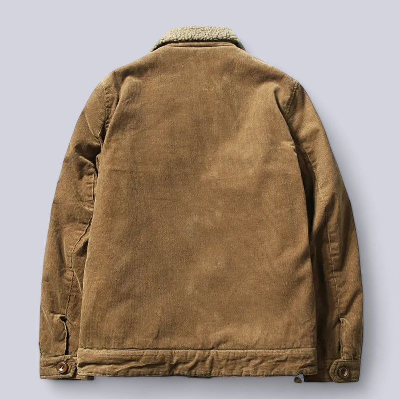 Grayson | Cozy Corduroy Jacket, Sherpa Lined for Men's Outerwear