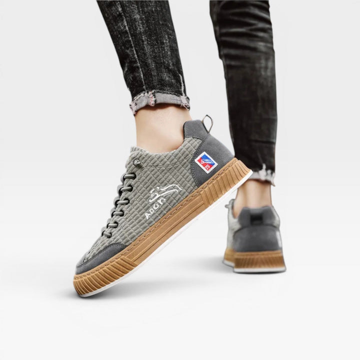 Devlin | Casual Canvas Suede Skate Trainers