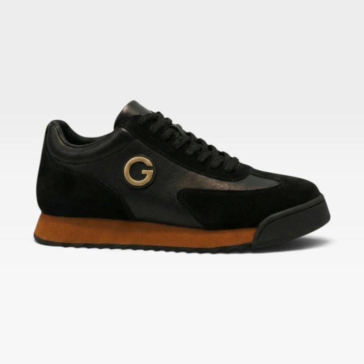 Draper | Retro Suede Leather Runner Trainers
