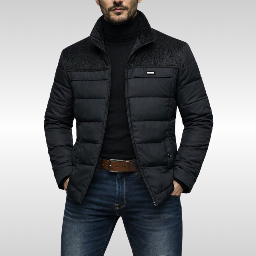 Cuthbert | Sleek Quilted Puffer Jacket for Men