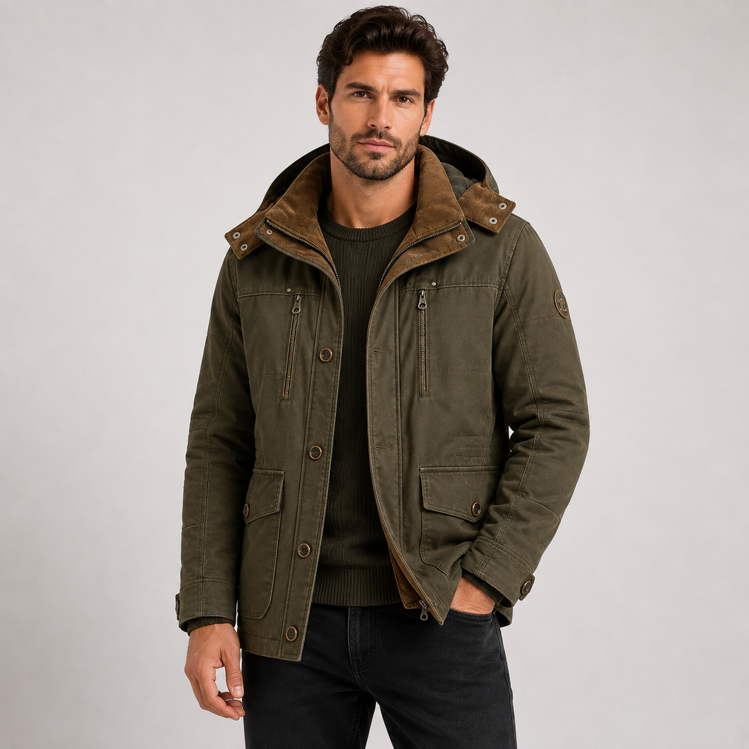 William | Rugged Hooded Parka Jacket