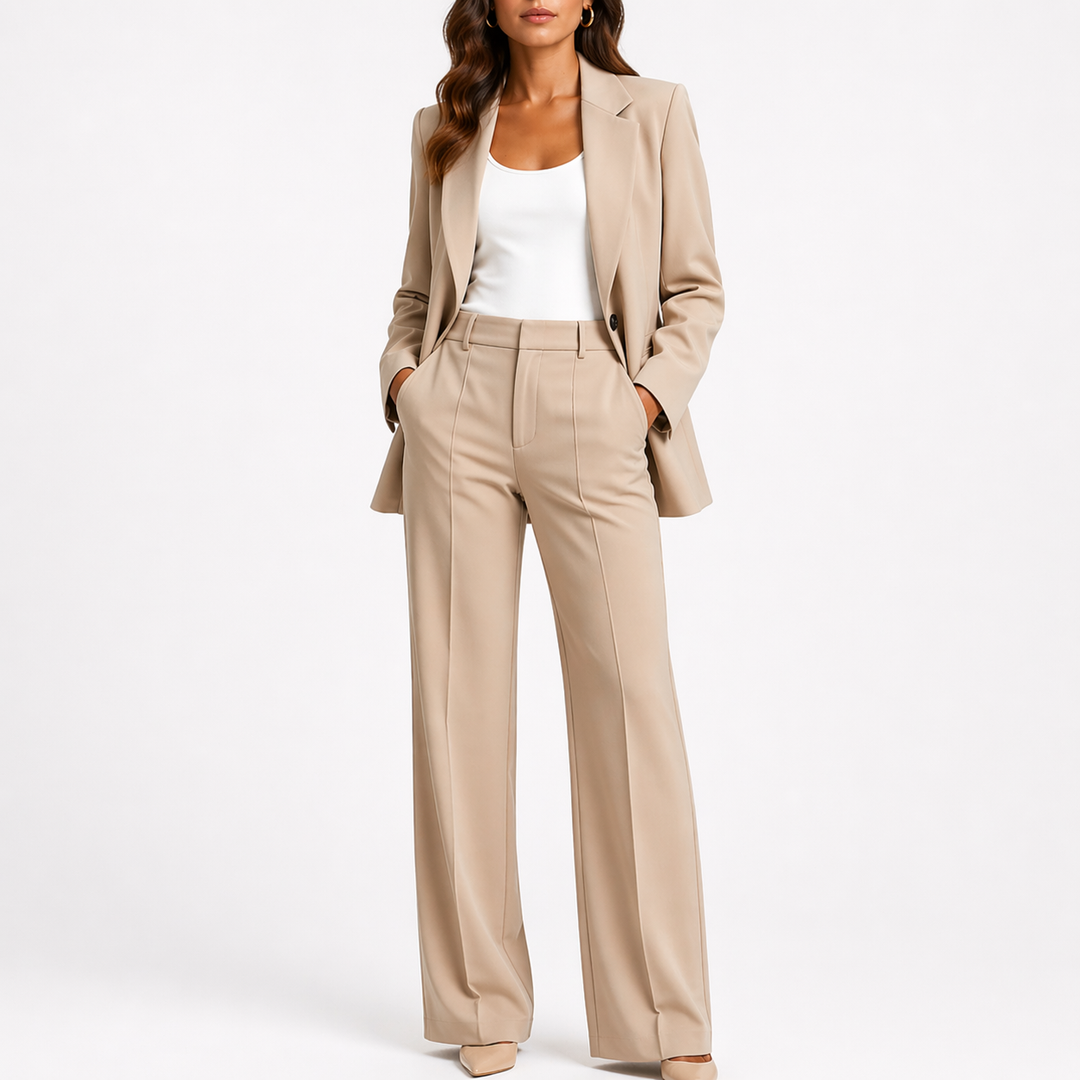 Beatrice | Sharp Two-Piece Tailored Trouser Suit for Women