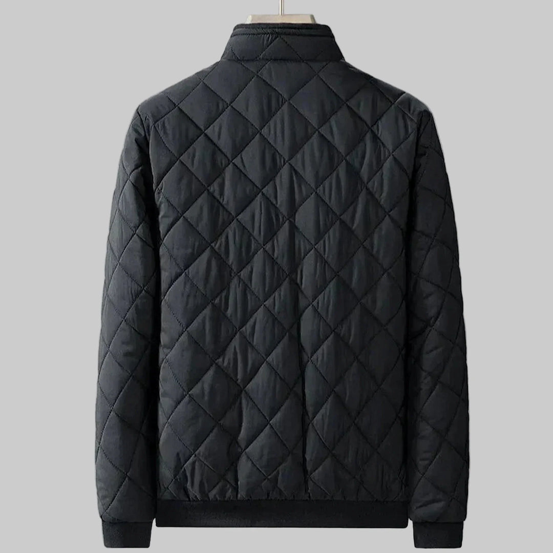Barnaby | Sleek Quilted Stand Collar Puffer Jacket