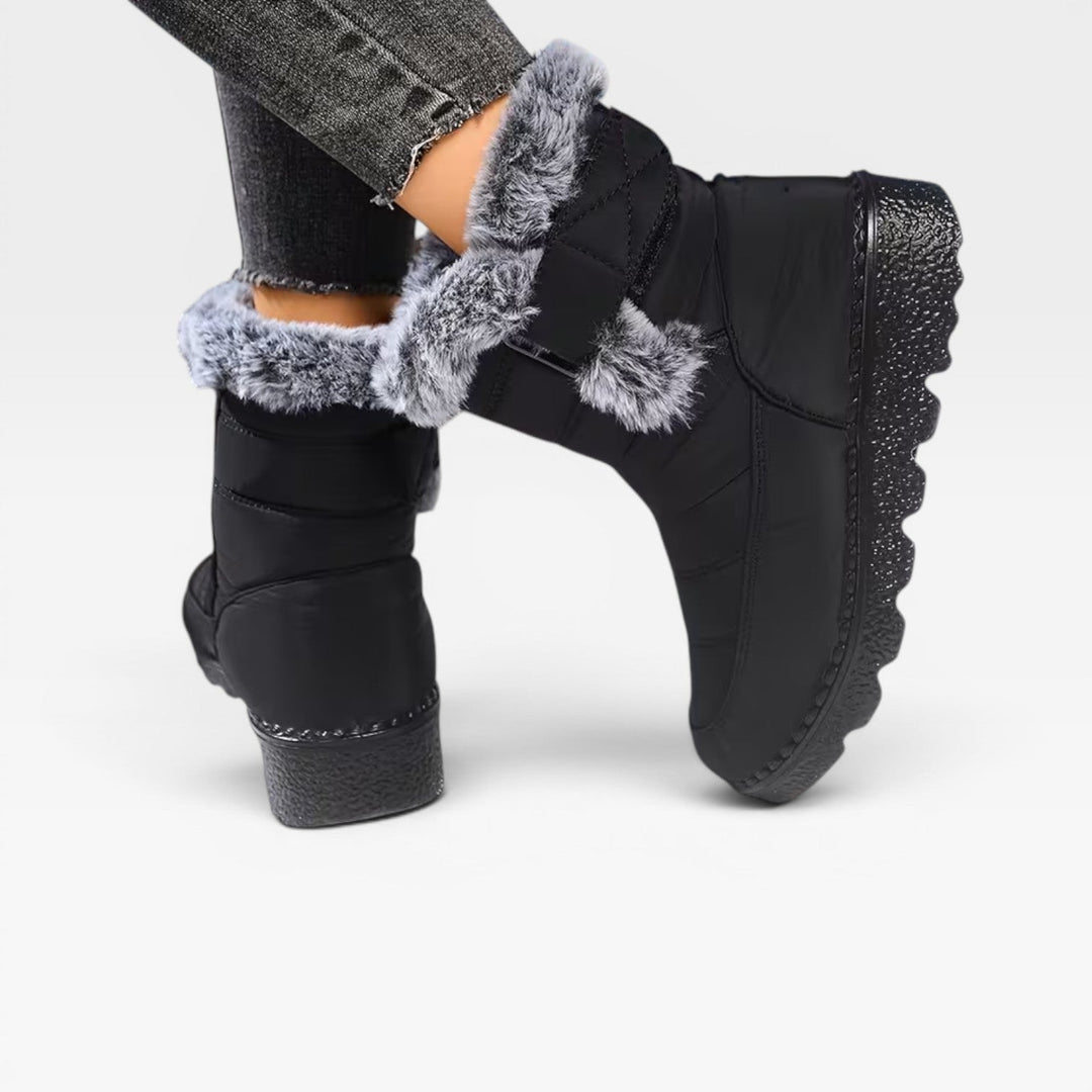 Sabrina | Warm Waterproof Quilted Wide Fit Boots