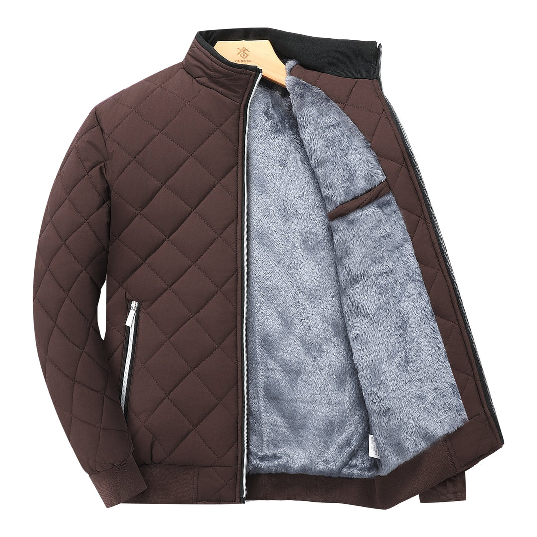 Michael | Relaxed Quilted Stand-Collar Jacket for Men
