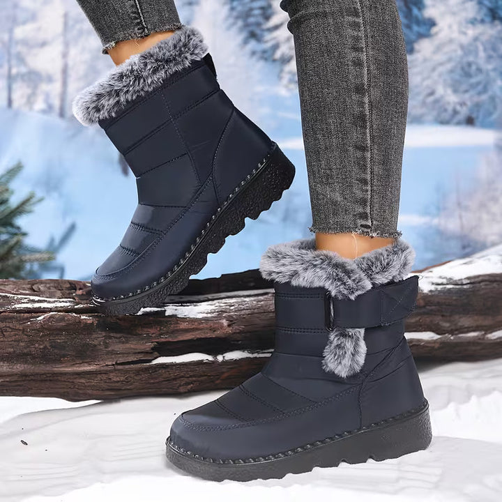 Sabrina | Warm Waterproof Quilted Wide Fit Boots
