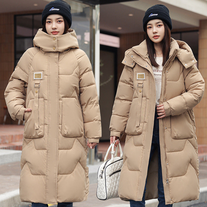 Cordula | Practical Quilted Puffer Coat with Detachable Hood