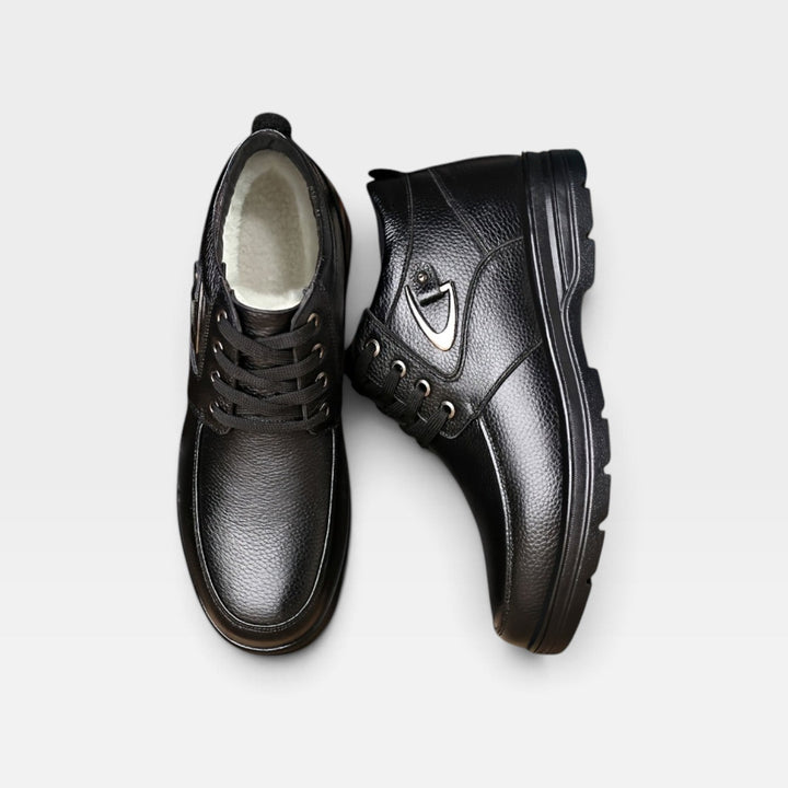 Baxter | Classic Leather Lace Up Ankle Boots