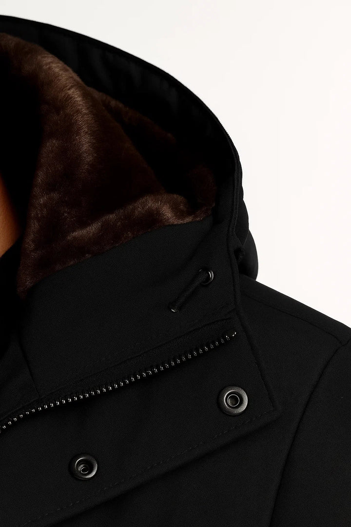 Osgood | Warm Oversized Quilted Hooded Jacket for Men