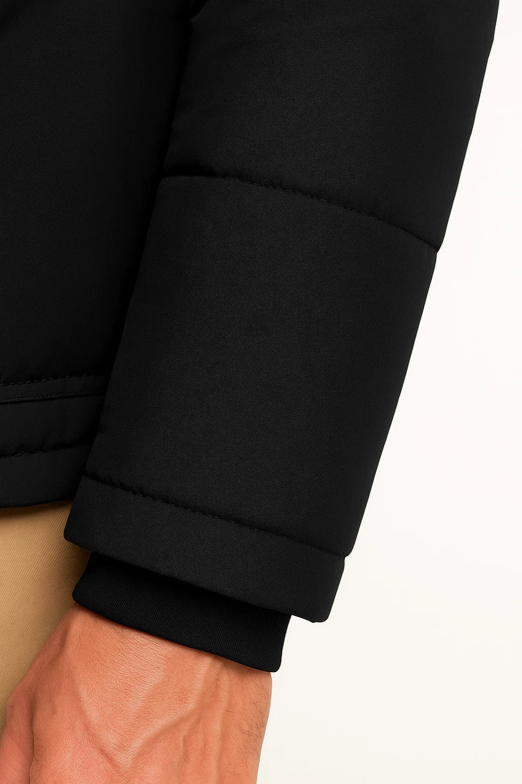 Osgood | Warm Oversized Quilted Hooded Jacket for Men