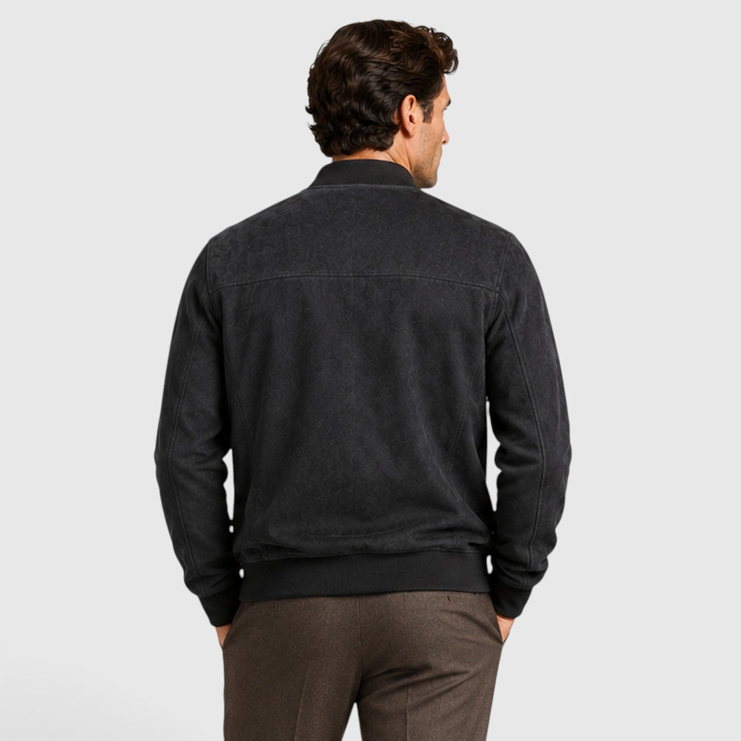 Clayton | Relaxed Suede Bomber Jacket