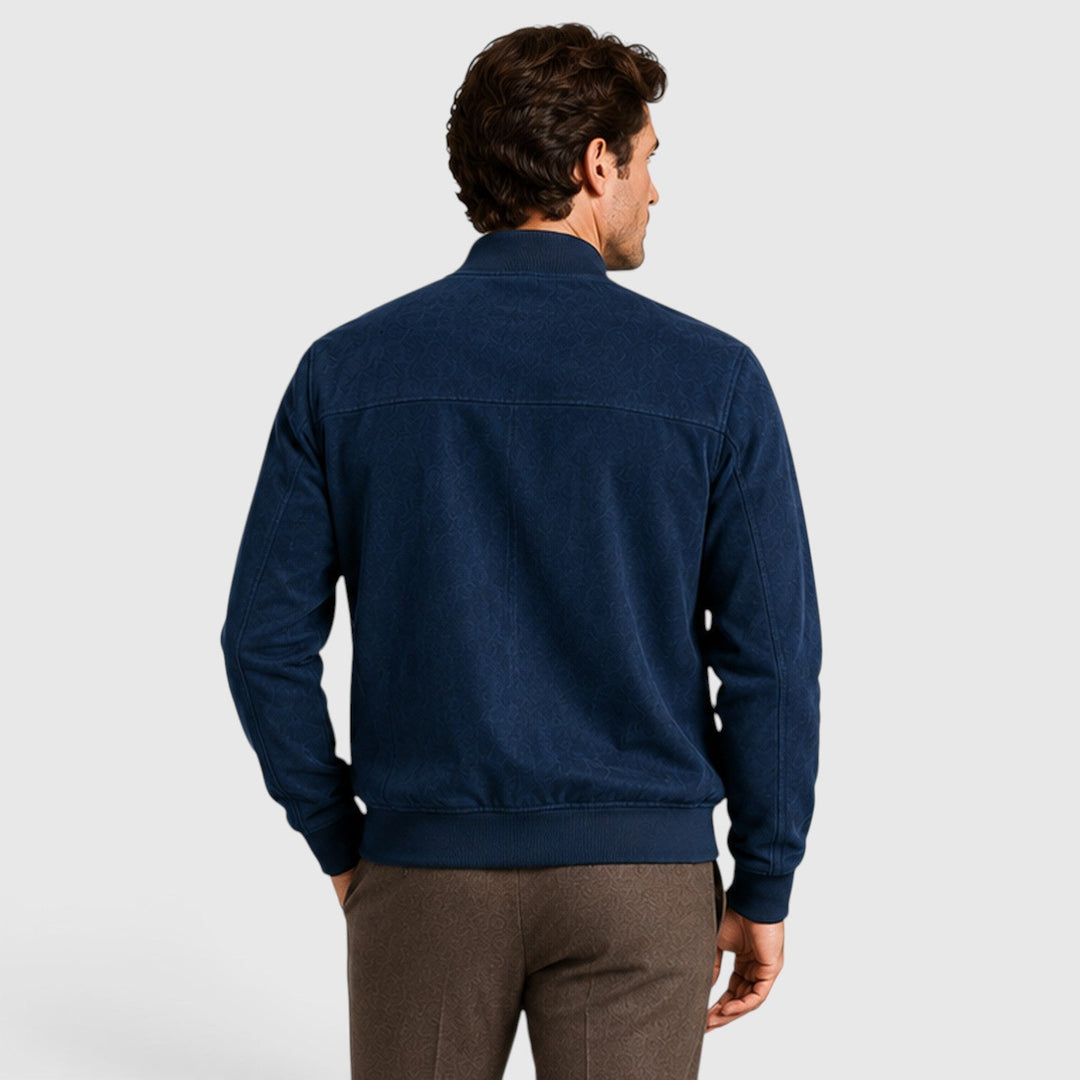 Clayton | Relaxed Suede Bomber Jacket