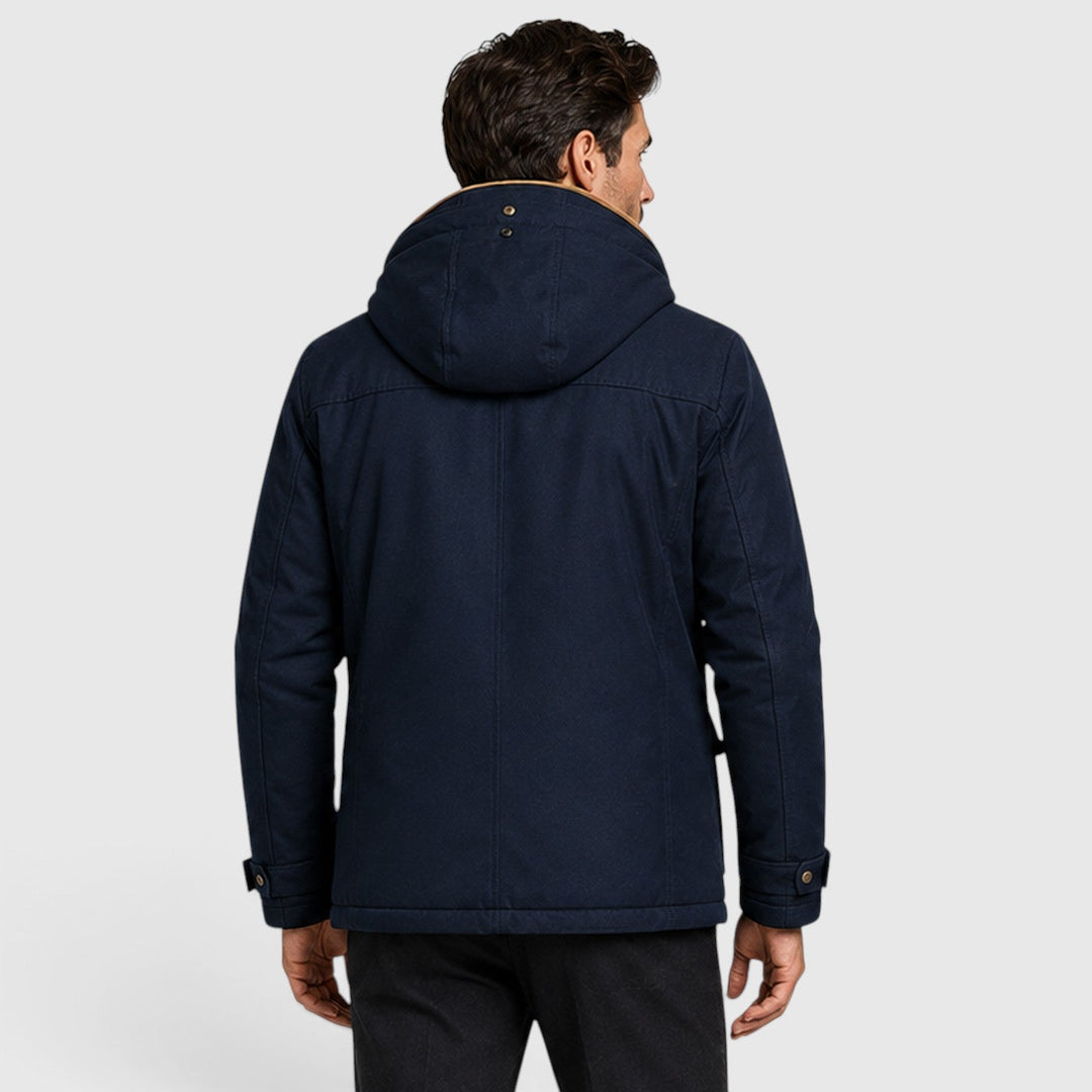 Chip | Warm Hooded Multi-Pocket Field Jacket