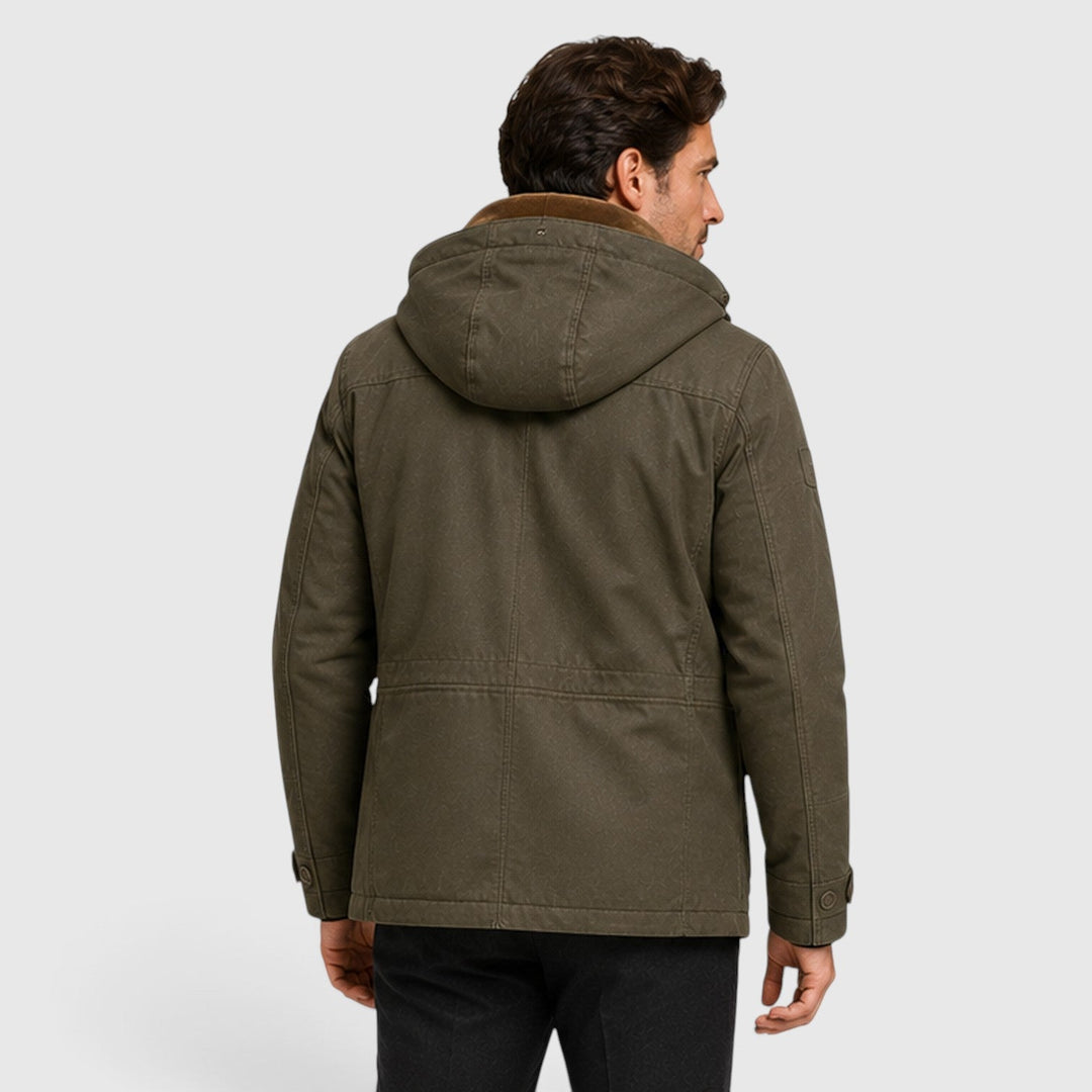 Chip | Warm Hooded Multi-Pocket Field Jacket