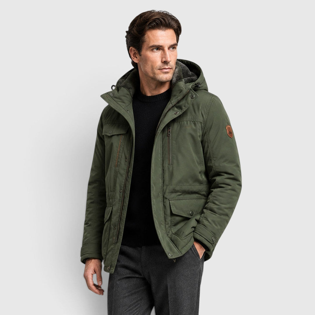 Clancy | Cozy Fleece-Lined Hooded Jacket