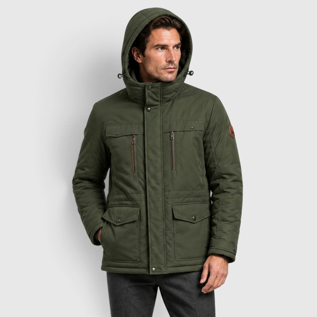 Clancy | Cozy Fleece-Lined Hooded Jacket