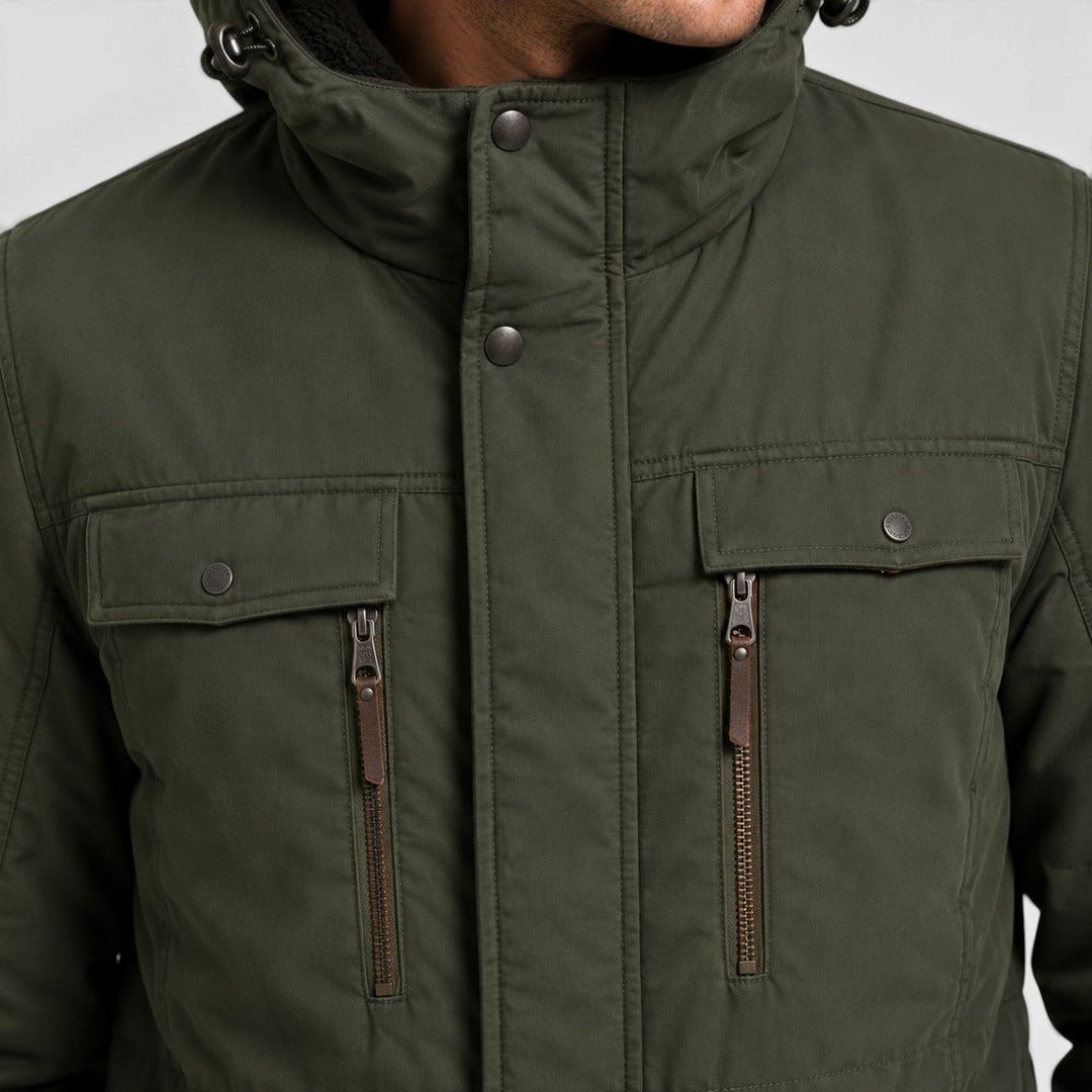 Clancy | Cozy Fleece-Lined Hooded Jacket