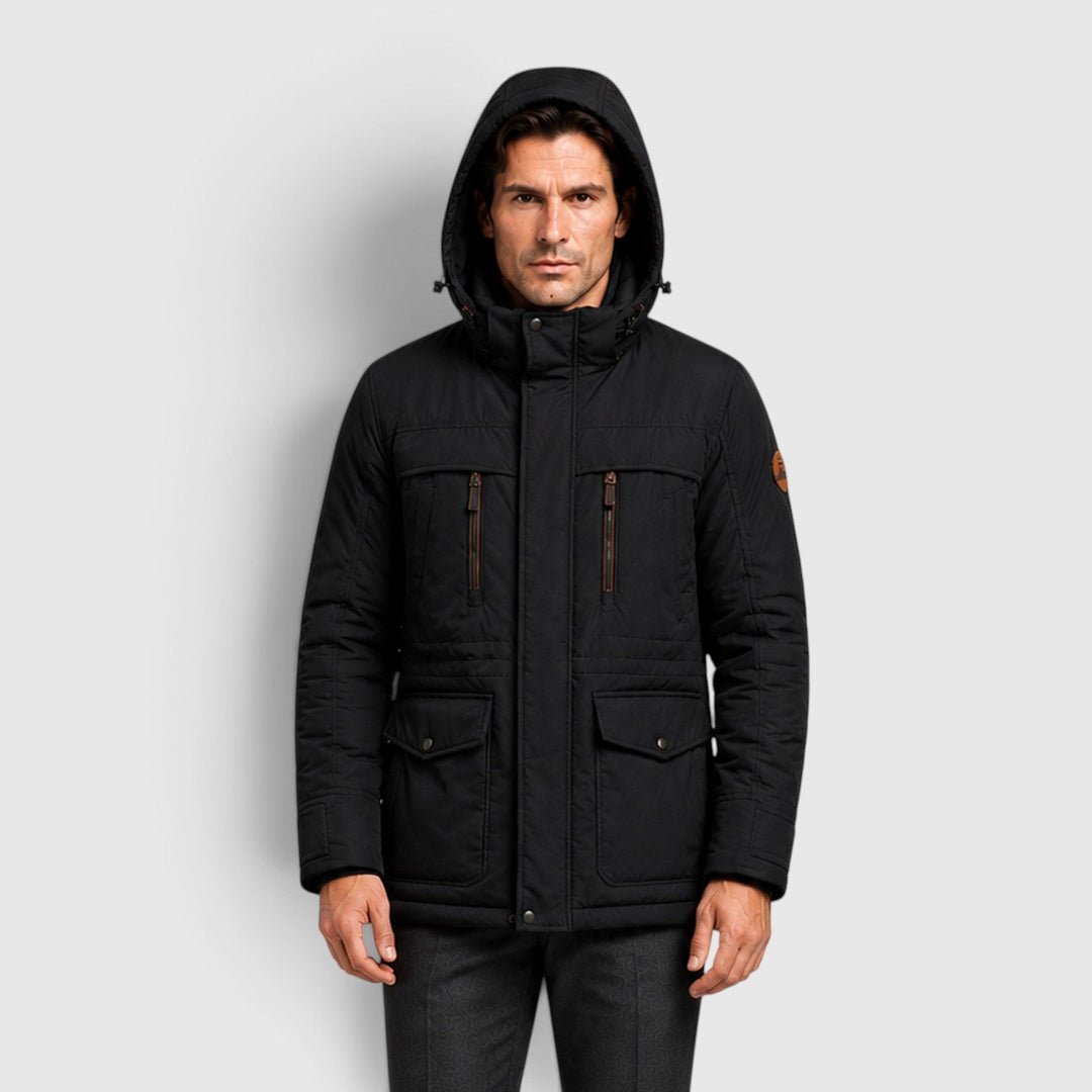 Clancy | Cozy Fleece-Lined Hooded Jacket
