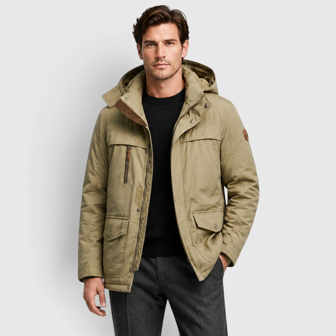 Clancy | Cozy Fleece-Lined Hooded Jacket