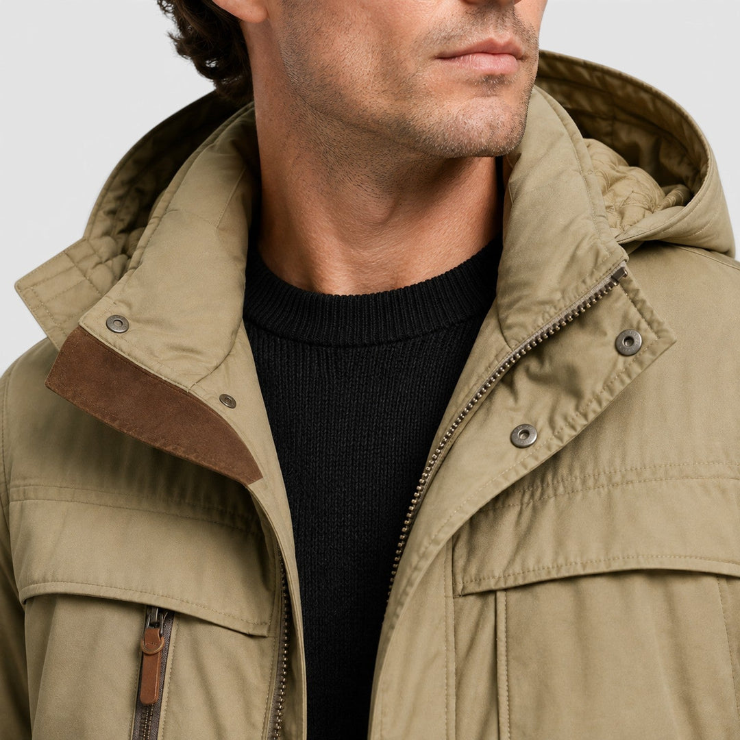 Clancy | Cozy Fleece-Lined Hooded Jacket