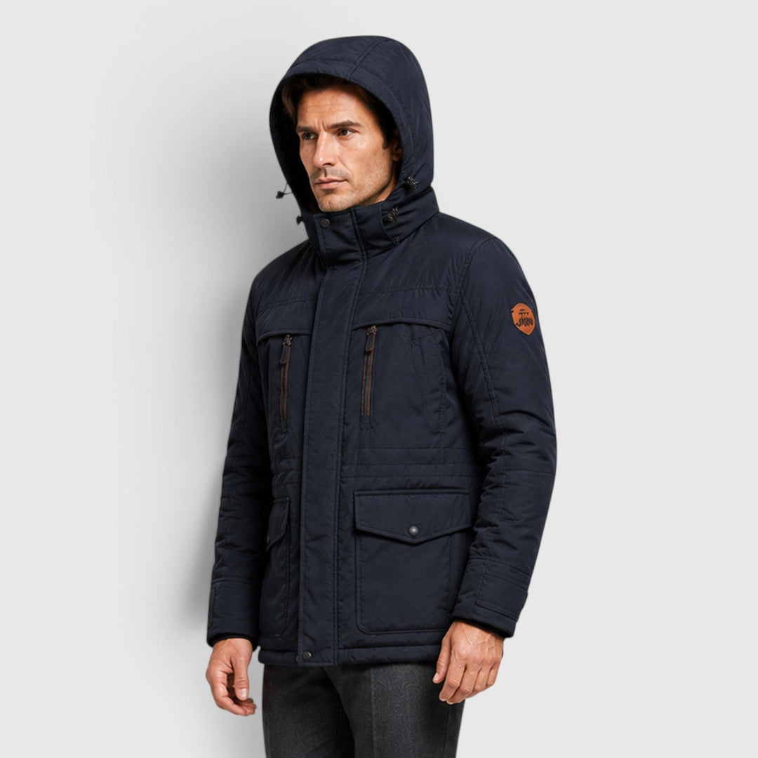 Clancy | Cozy Fleece-Lined Hooded Jacket