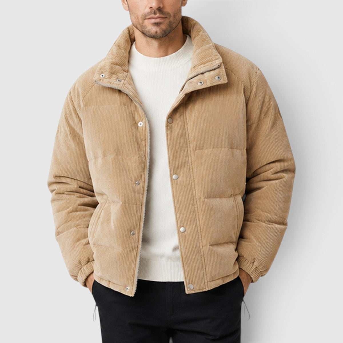 Mason | Classic Corduroy Puffer Jacket