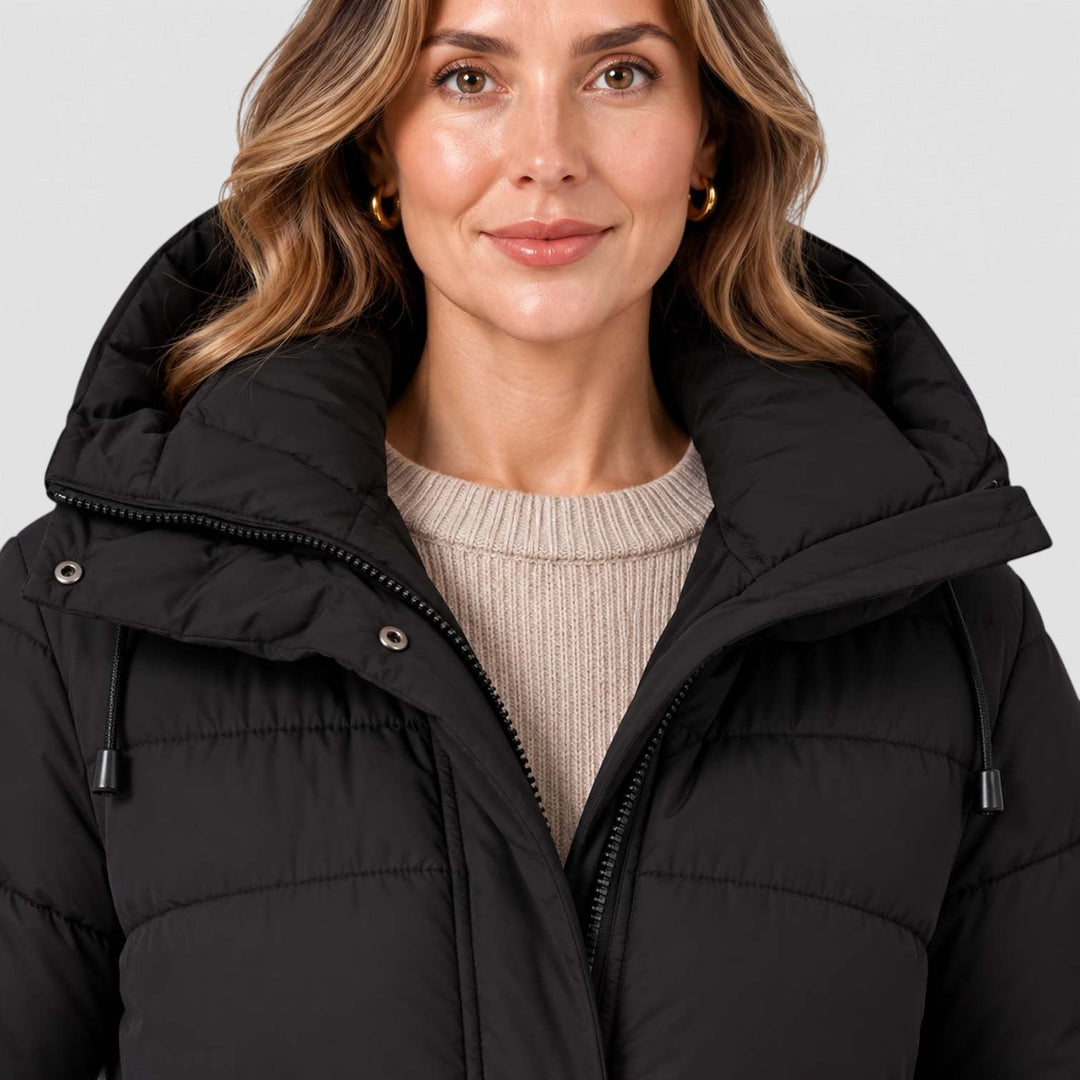Quintessa | Women's Relaxed Oversized Hooded Puffer Coat