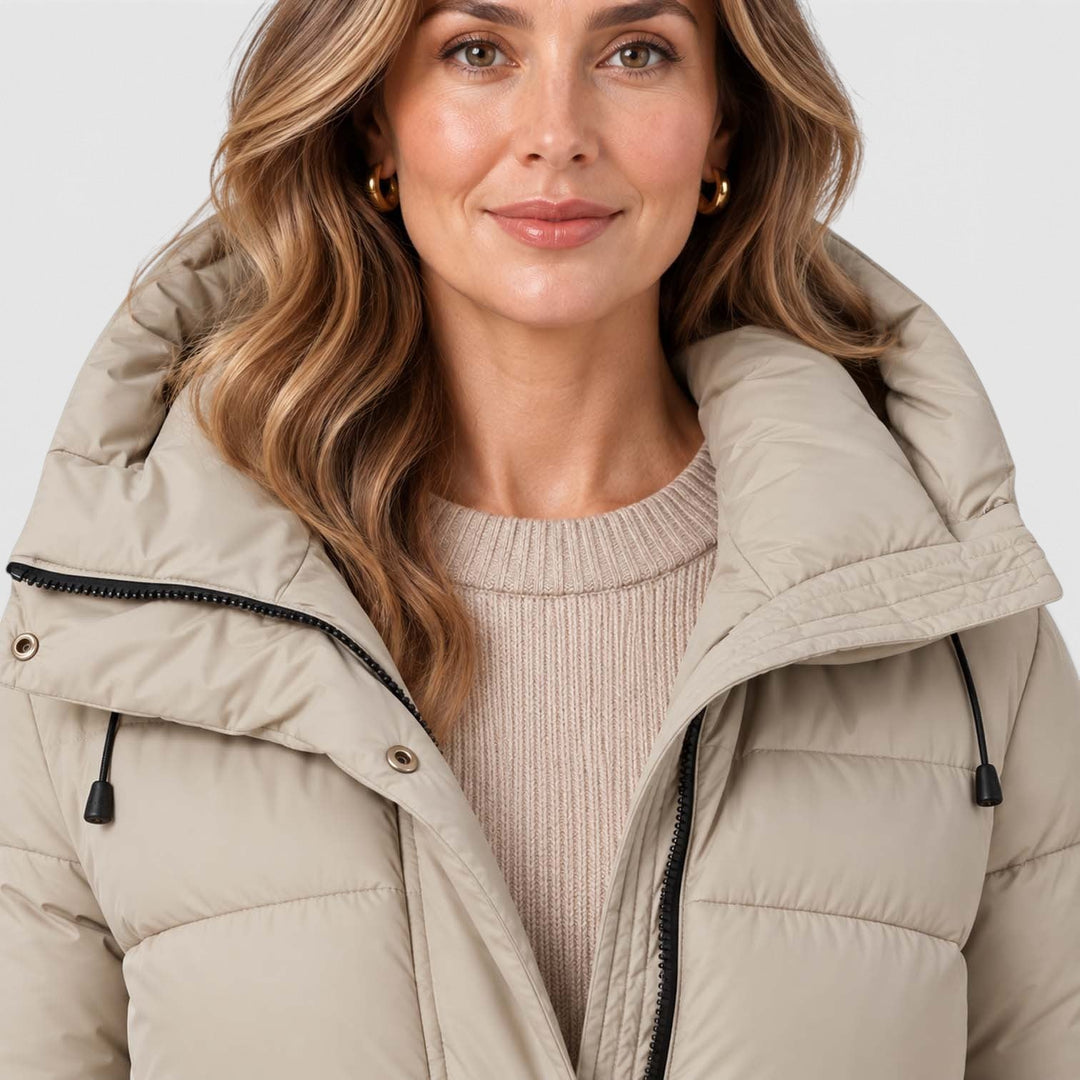 Quintessa | Women's Relaxed Oversized Hooded Puffer Coat