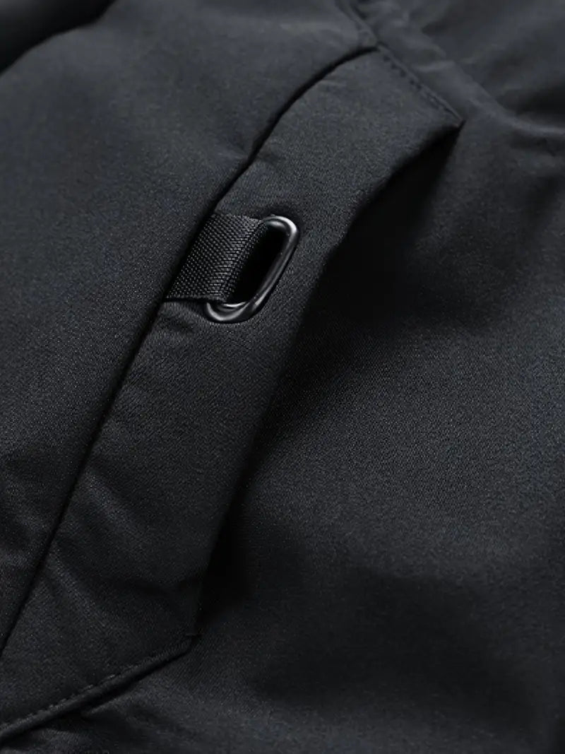 Warrick | Premium Long Hooded Puffer Jacket for Men