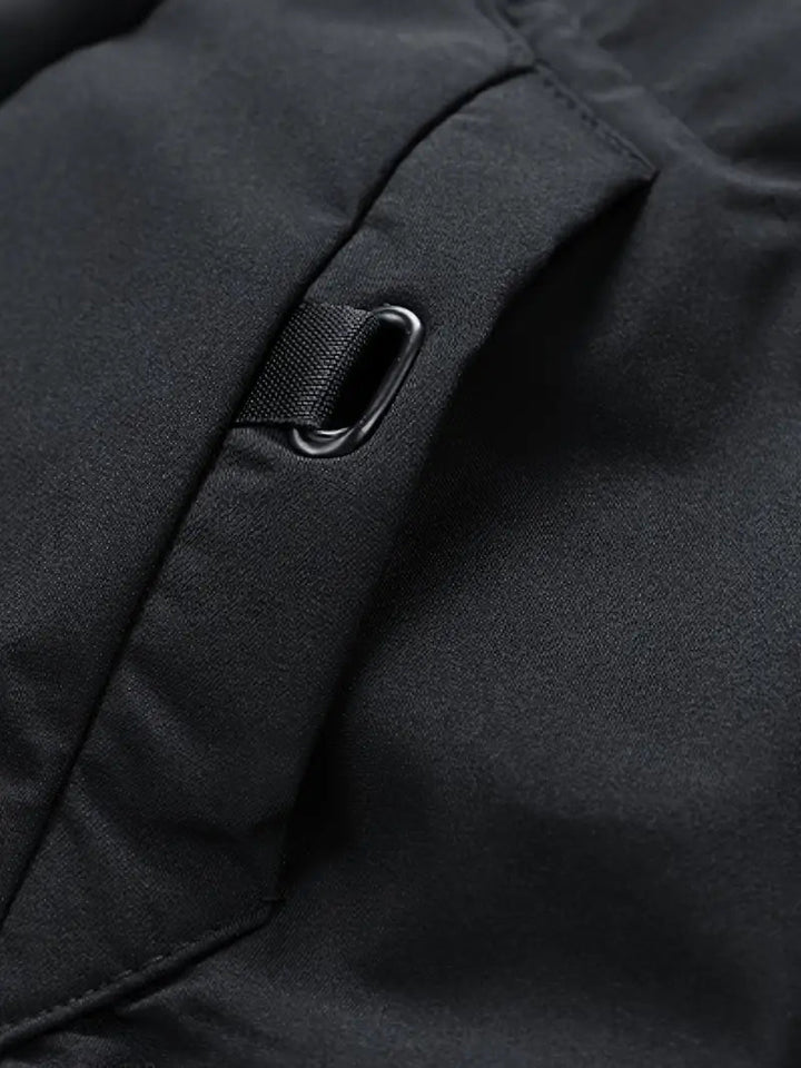 Warrick | Premium Long Hooded Puffer Jacket for Men