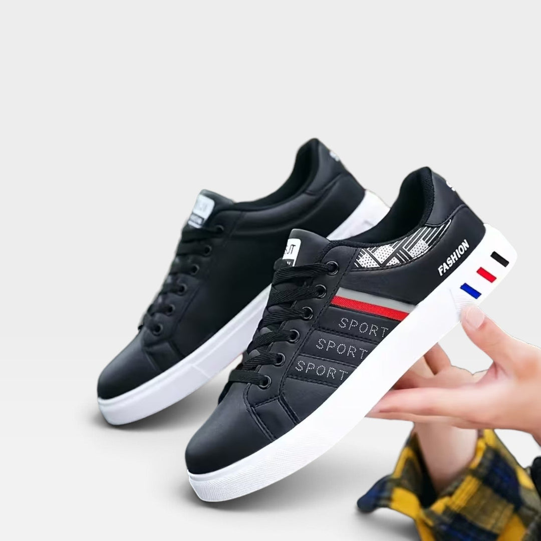 Duffy | Crisp Low-Top Lace-Up Trainers Men
