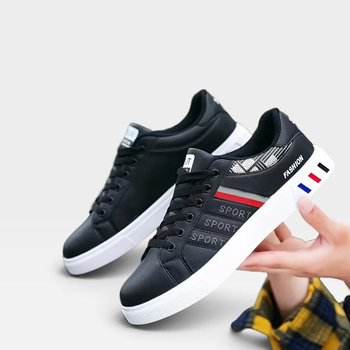 Duffy | Crisp Low-Top Lace-Up Trainers Men