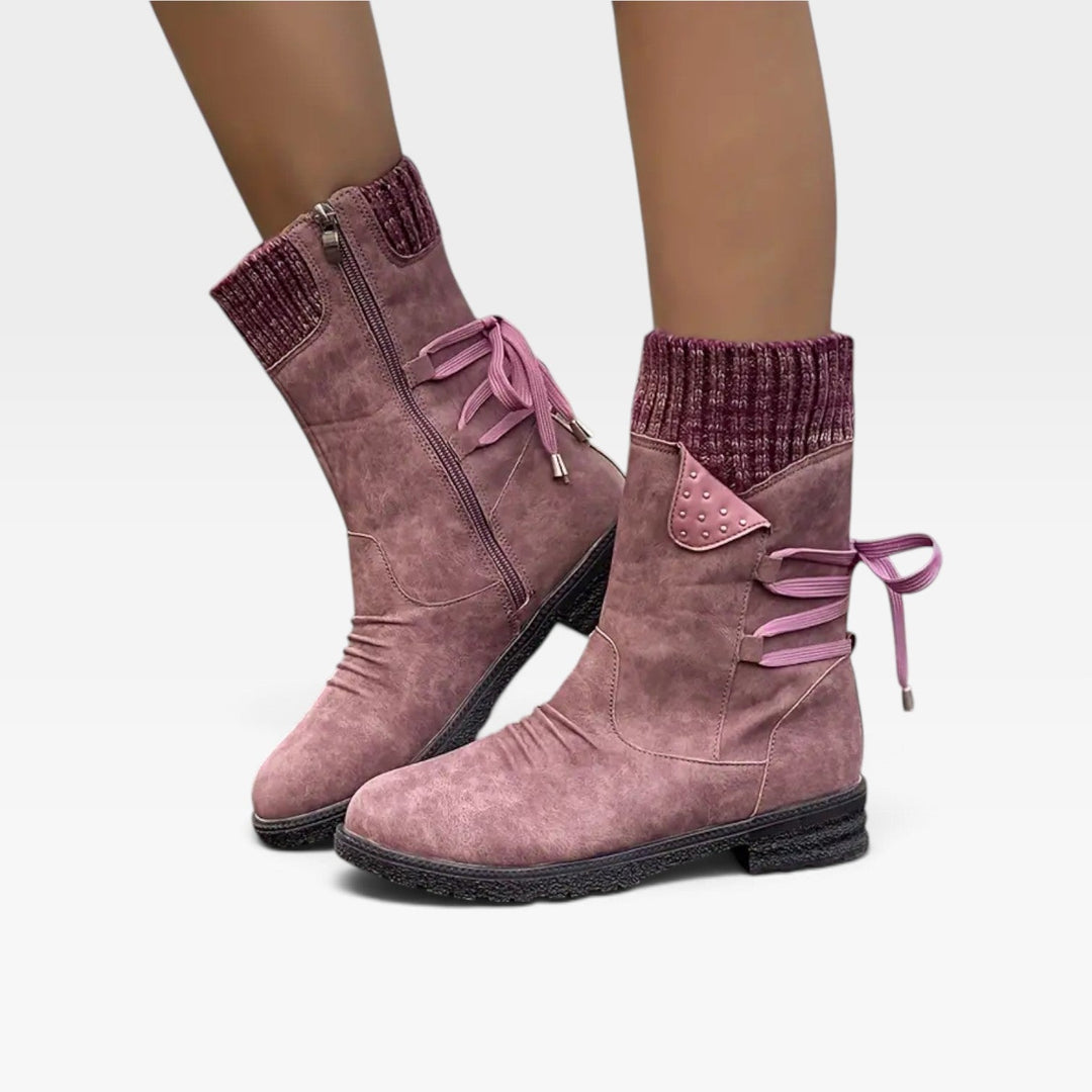 Sylvie | Sturdy Fleece-Lined Winter Boots Women