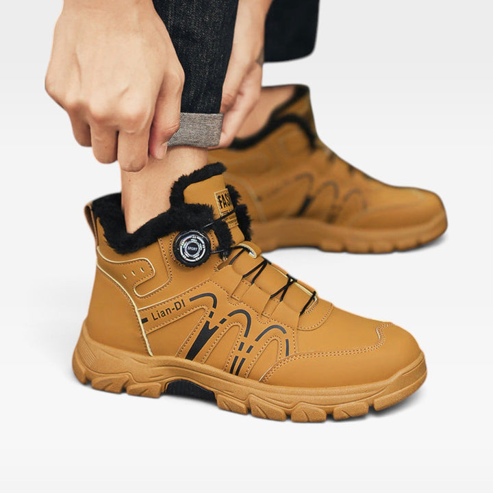 Bevan | Snug Insulated Ankle Boots for Men