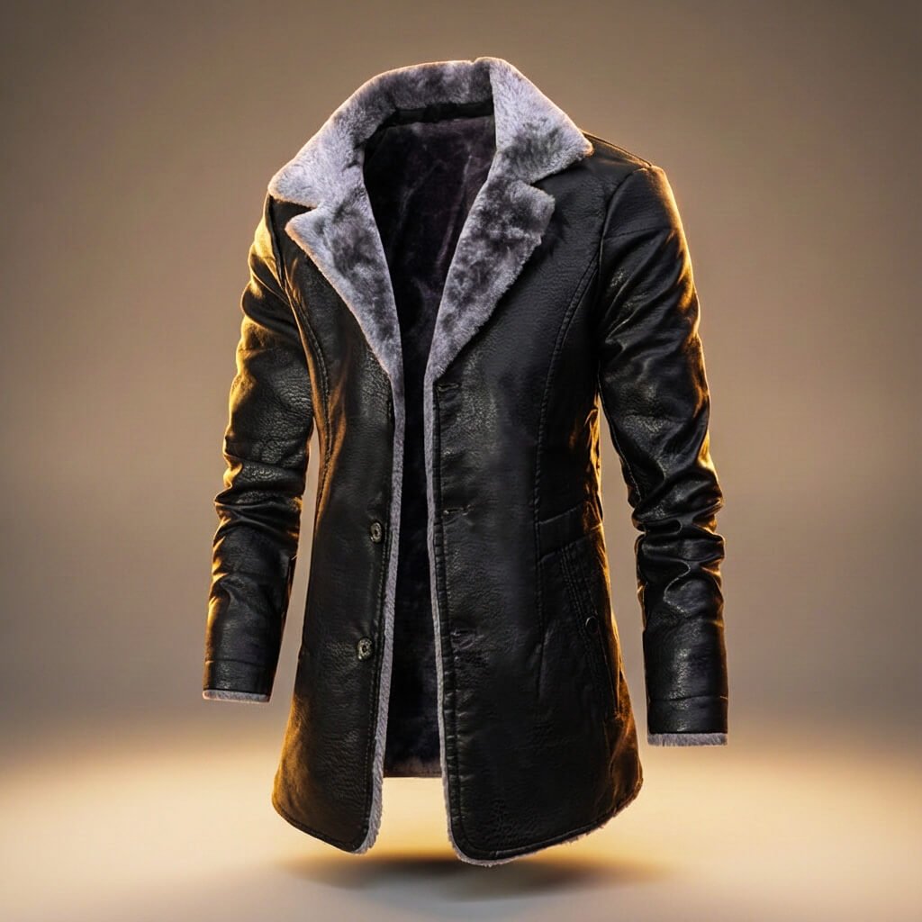 Merrin | Classic Shearling Leather Coat