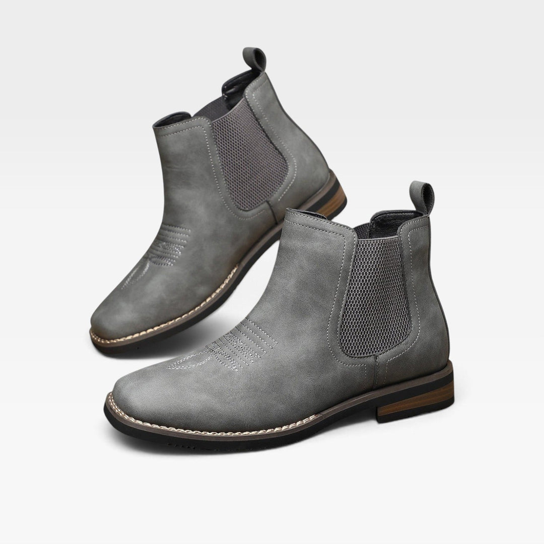 Leland | Classic Leather Chelsea Boots Men