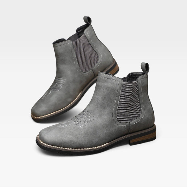 Leland | Classic Leather Chelsea Boots Men