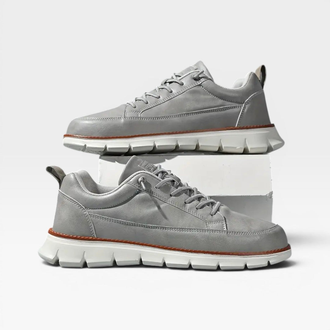 Dalton | Sleek Leather Low-Top Lace-Up Trainers