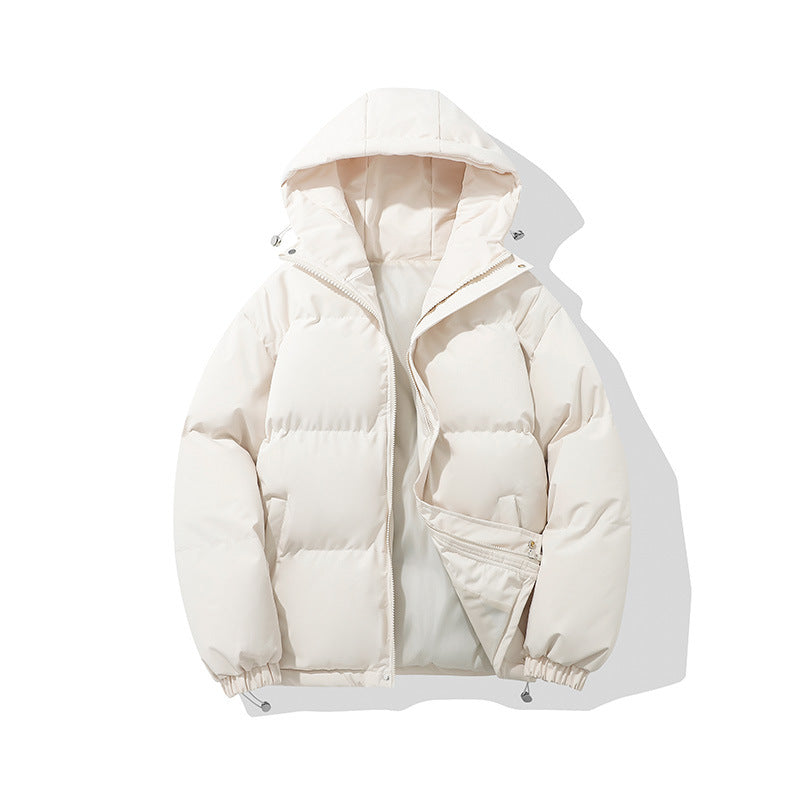 Thomas | Sleek Zip Hooded Puffer Jacket