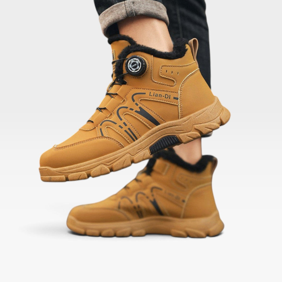 Bevan | Snug Insulated Ankle Boots for Men