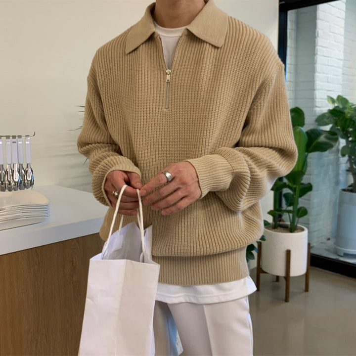 Otto | Classic Zip Jumper with Relaxed Fit for Men