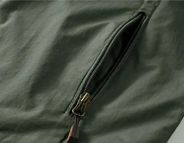 Lennox | Waterproof Outdoor Jacket with Detachable Hood for Men