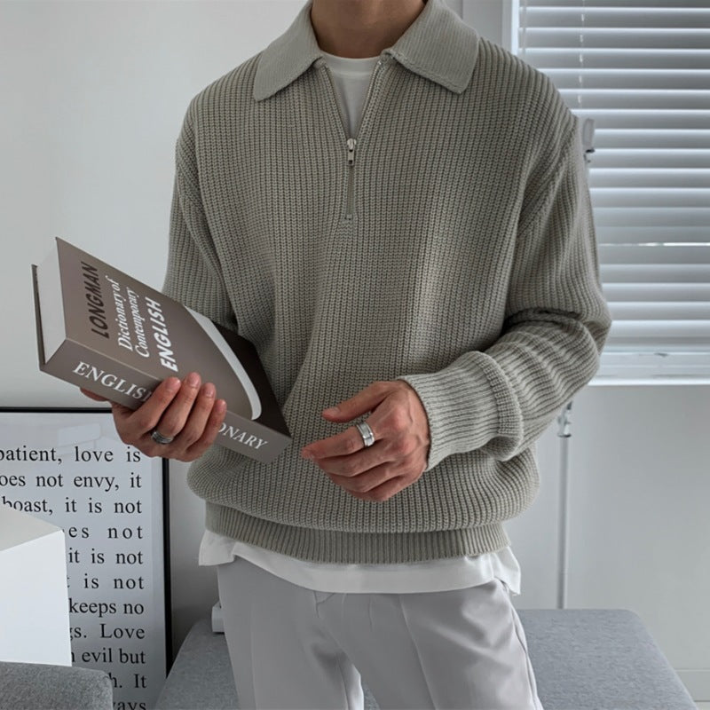 Otto | Classic Zip Jumper with Relaxed Fit for Men