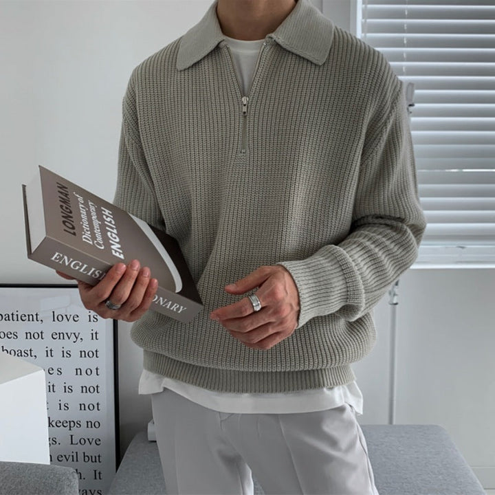 Otto | Classic Zip Jumper with Relaxed Fit for Men