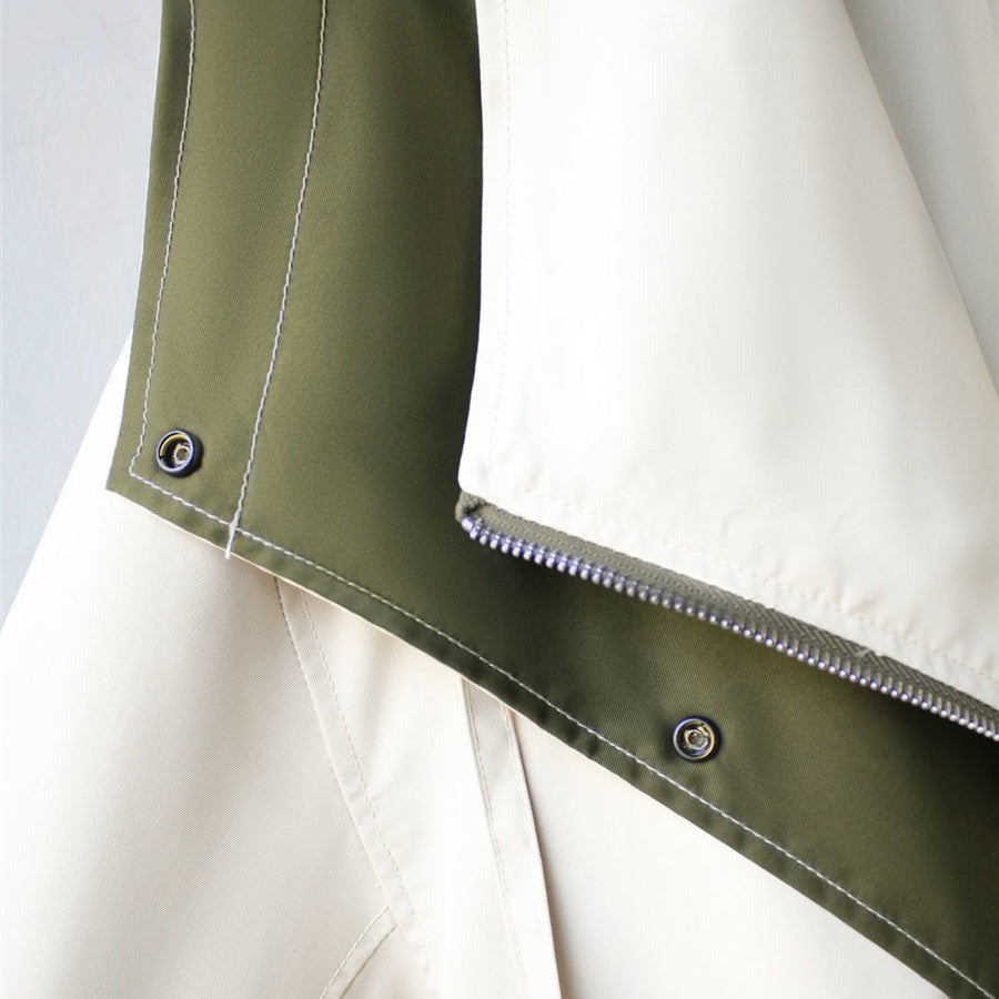 Margot | Relaxed Hooded Drawstring Trench Coat for Women